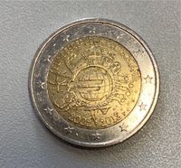 Die deutsche 2 Euro Münze "10 Jahre Euro" Sachsen - Auerbach (Vogtland) Vorschau