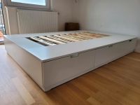 Ikea NORDLI Bettgestell mit Schubladen, weiß, 140x200 cm Innenstadt - Köln Altstadt Vorschau