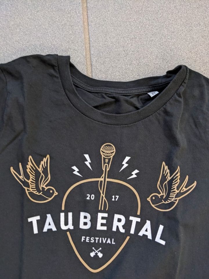 4 Taubertal Festival T-Shirts Damen xs s Tauberplanscher-Crew in Weidenbach