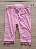 Kurze ¾ Hose Leggings rosa Gr. 86 Bayern - Meitingen Vorschau