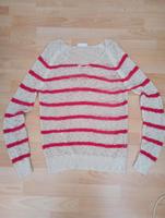 Cremefarbener Häkelpulli. Rote Streifen. Gr. L. Neu. Janina. Nur Bayern - Vohenstrauß Vorschau
