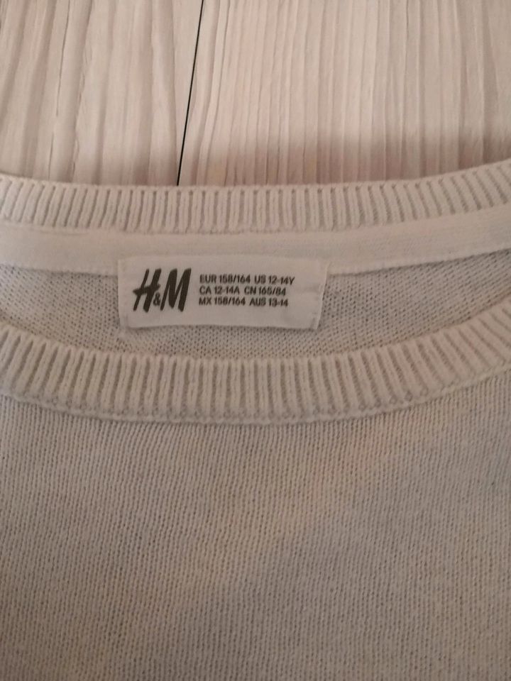 2 Pullover H&M 158 164 Pulli gestreift Mädchen in Arnstadt