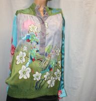 Desigual Damen Bluse grau/blau/grün gemustert  Gr. S Nürnberg (Mittelfr) - Aussenstadt-Sued Vorschau