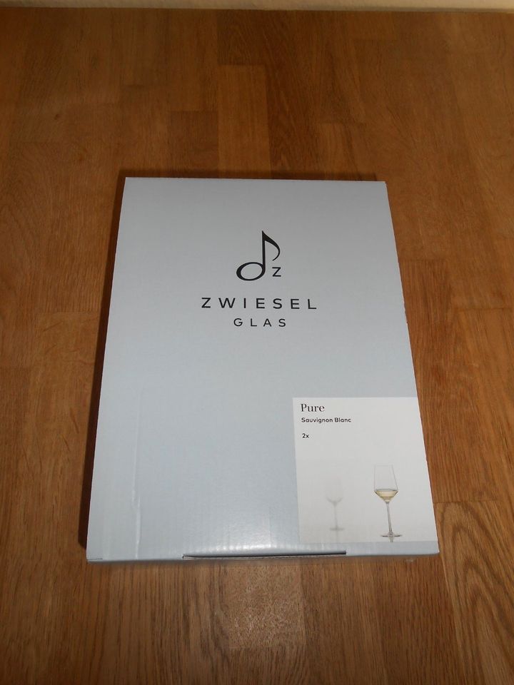2 Sauvignon Blanc Gläser "Pure" (Zwiesel Glas) in Garbsen
