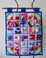 ABC-Wandbehang, Kinderzimmer-Wandschmuck, Patchwork Baden-Württemberg - Freiburg im Breisgau Vorschau