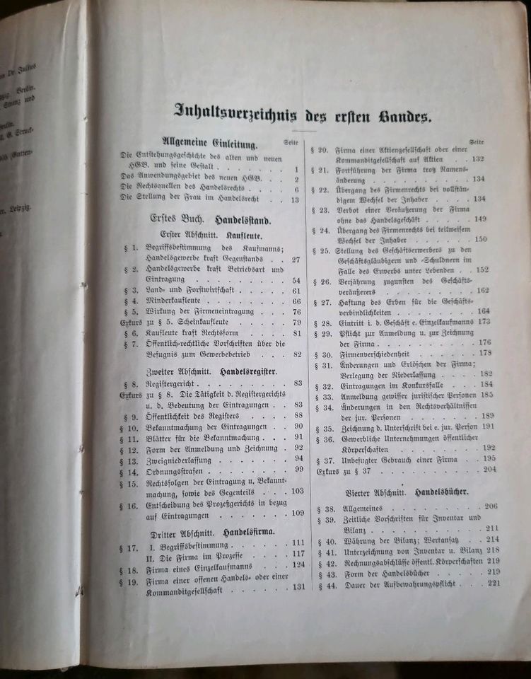 Buch Antiquität 1906 Kaiserreich Amtsgericht Treffurt Stempel in Treffurt