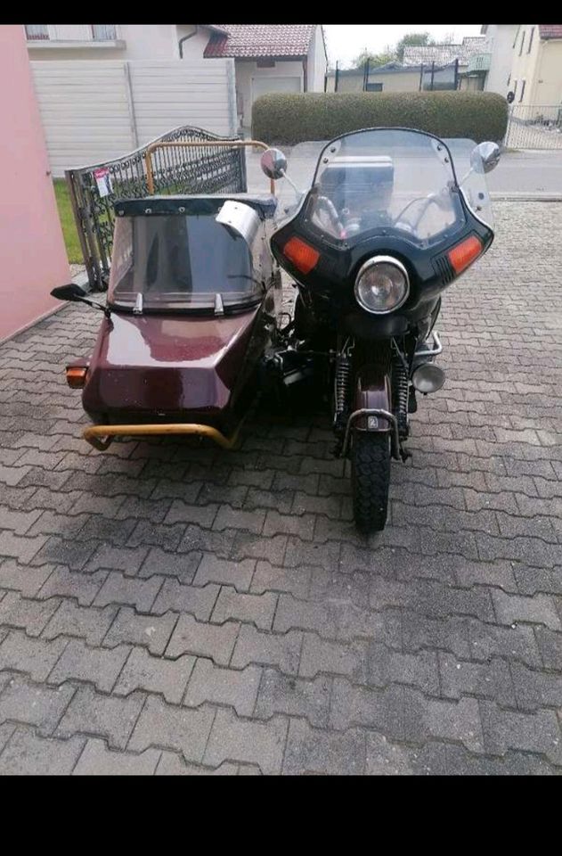 Honda GL 1100 Goldwing Beiwagen EML Gespann in Wallersdorf