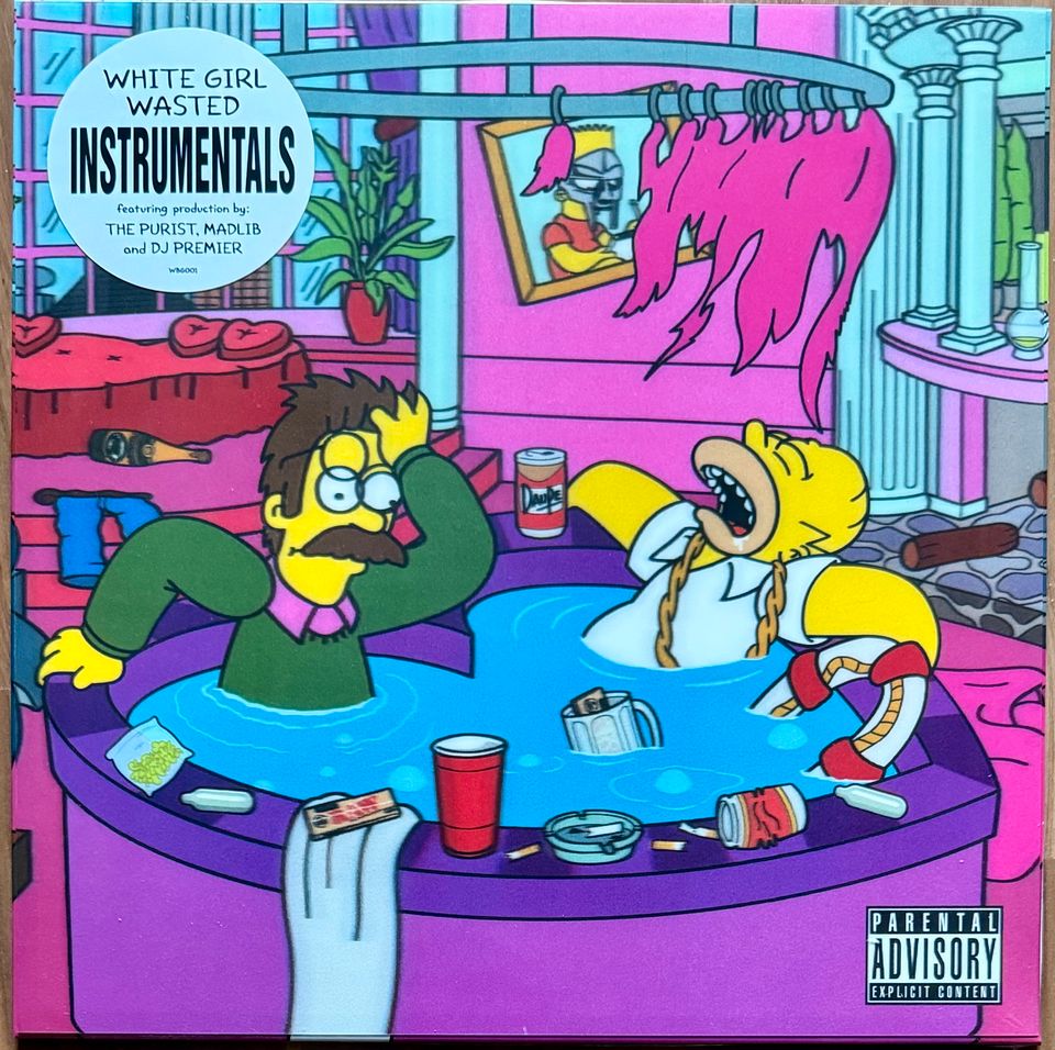 White Girl Wasted – Instrumentals Vinyl 3D Cover SonnyJim Hip Hop in Herzebrock-Clarholz