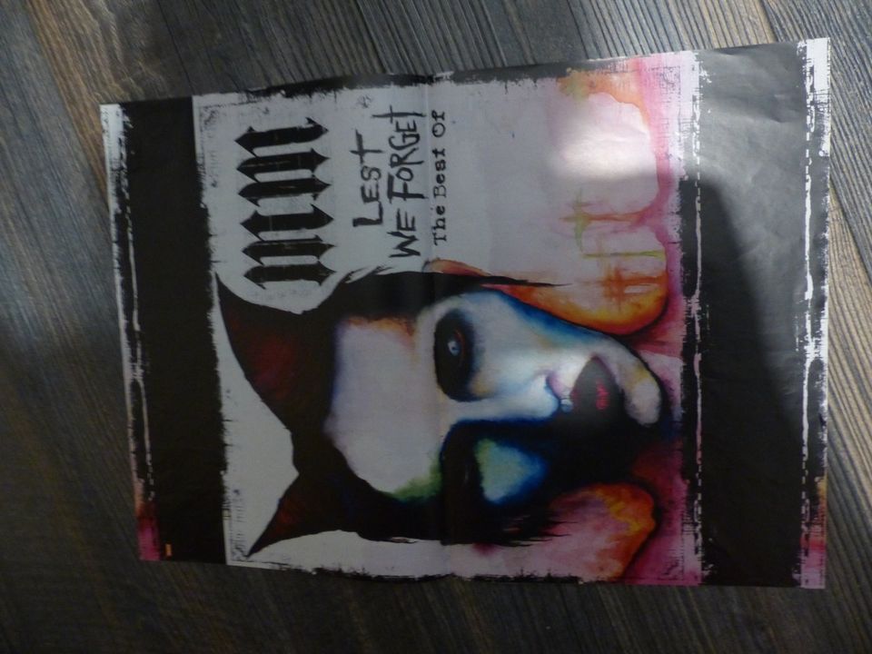 Marilyn Manson Poster pop art Gothic in Dortmund