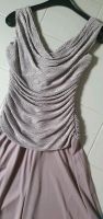 Abendkleid Gr. S 36 38 Silber Taupe Party Abschlusskleid Kleid Baden-Württemberg - Kraichtal Vorschau