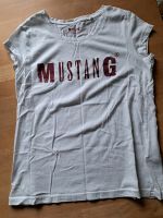 Mustang T-Shirt Damen XS weiß rot ungetragen Nordrhein-Westfalen - Detmold Vorschau