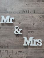 Mr & Mrs Hochzeit Vintage weiß Niedersachsen - Emsbüren Vorschau
