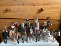 Schleich Pferde Set Elfe Pony Dressur Fohlen 1999-2010 Nordrhein-Westfalen - Altena Vorschau