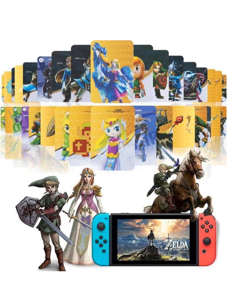 Zelda Tears of the Kingdom Mini Amiibo NFC Karten für Switch 40x in Krefeld