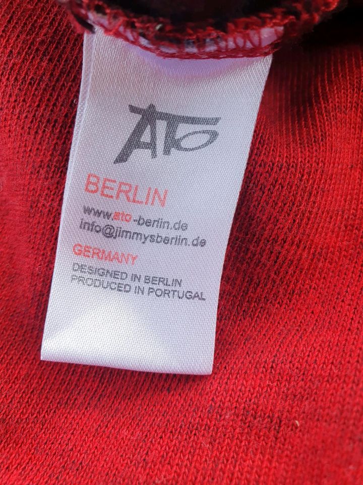 ATO Berlin * Pullover *  Hoodie * rot weinrot * M / L * Baumwolle in Mühldorf a.Inn