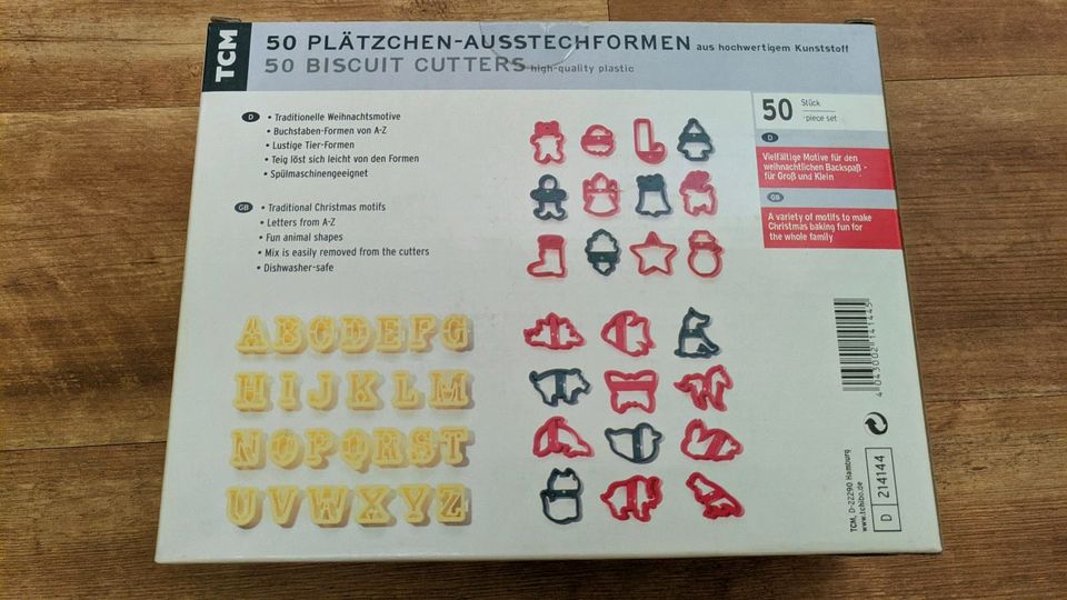 50 Plätzchen-Ausstechformen für Weihnachten in Potsdam