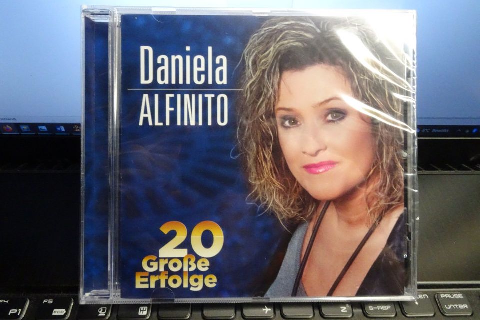 neue CD Daniela Alfinito "20 Große Erfolge" - noch eingeschweißt in Rechenberg-Bienenmühle