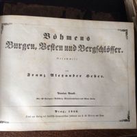 Heber, Böhmens Burgen, 4. Teil, Prag 1846, Medau Verlag Hessen - Eschborn Vorschau