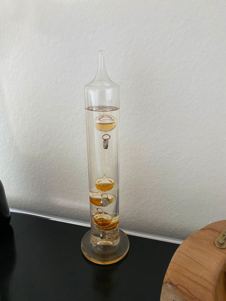 Galileo Thermometer Galilei Glassäule Messgerät Deko Vintage in  Rheinland-Pfalz - Mutterstadt | Kunst und Antiquitäten gebraucht kaufen |  eBay Kleinanzeigen ist jetzt Kleinanzeigen
