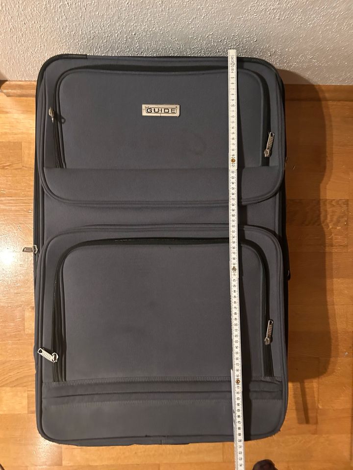 2x Softschalen- Koffer XL, zum Rollen , 46x72x26 cm in Dachau