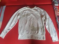 Nike – Fleece-Sweatshirt in Stein mit Swoosh-Logo Sachsen-Anhalt - Magdeburg Vorschau