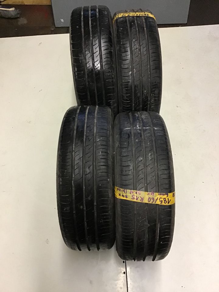 Kompletter Satz Sommerreifen 185/60 R 15 84 H in Bad Saulgau