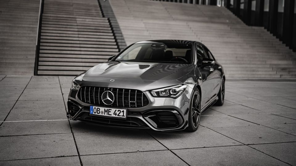 Mercedes Cla 45s Amg Fahren Mieten/Hochzeitsauto AMG/RS in Düsseldorf