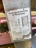 4 Einschlag Bodenhülsen Maße siehe Foto Nordrhein-Westfalen - Leverkusen Vorschau