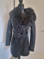 Kunstleder Jacke mit Fell  Mantel Gr. S Zara Mango H&M schwarz Nordrhein-Westfalen - Marl Vorschau