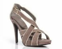 APART Pumps Leder Stiletto Sandalette Gr.41 NEU khaki gold Thüringen - Gotha Vorschau