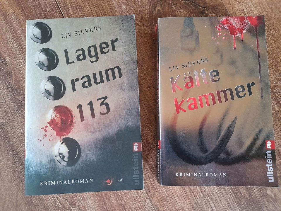 Liv Sievers Kriminalroman, Kältekammer / Lagerraum 113 in Wesendorf
