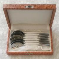 Set kleine Löffel original DDR im Besteckköfferchen nostalgisch Frankfurt am Main - Preungesheim Vorschau