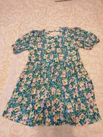 Kleid, blau mit Blumen, Gr. 40 / 42, Marke "Jake's" Brandenburg - Potsdam Vorschau