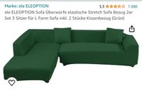 Sofa Bezug groß 2 Stück grau Niedersachsen - Buchholz in der Nordheide Vorschau