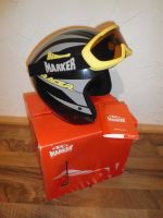 Kinder Skihelm mit Brille Marker Tracer Set Gr.56/M Helm wie neu Bayern - Burkardroth Vorschau