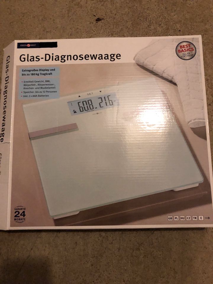 Glas Diagnosewaage in Berlin