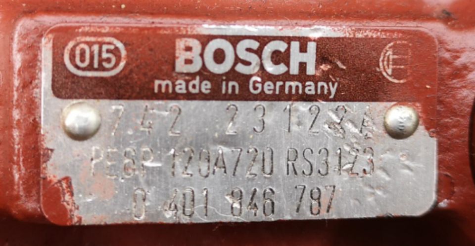 BOSCH Einspritzpumpe/generalüberholt/TurboStar in Ascheberg