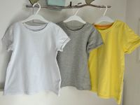 Set 3 T-Shirts Next, Gr. 128, weiß grau gelb, teilweise neu Saarland - Völklingen Vorschau