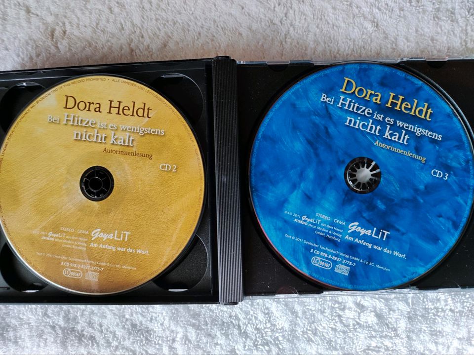 Dora Heldt 3 CDs  Bei Hitze ist es wenigstens nicht kalt. in Kamp-Lintfort