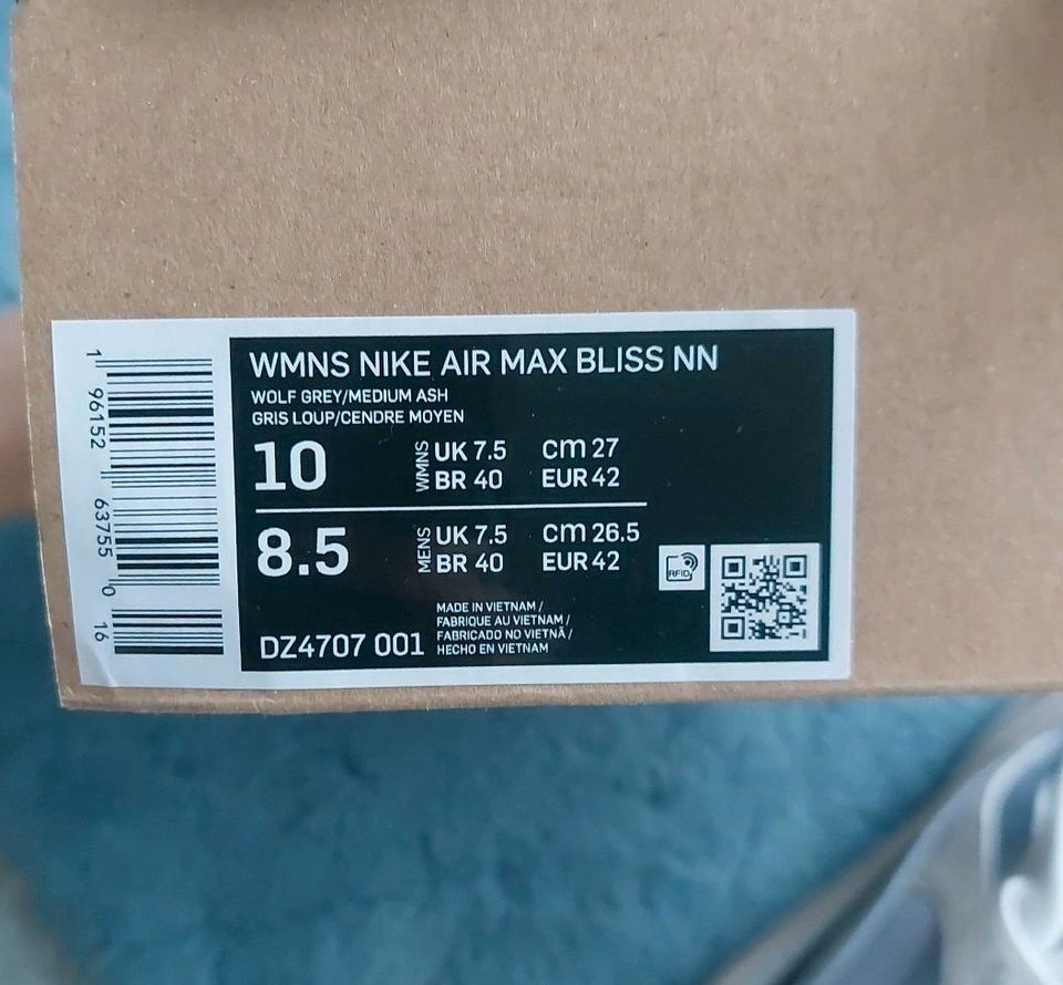 Nike Air Max Bliss Sneaker Damen/Herren in Bitburg