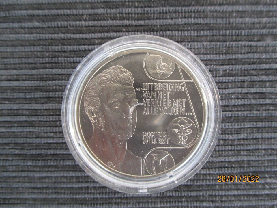 Niederlande Kupfer-Nickel ECU Münze 1992 in Aschaffenburg