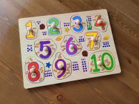 Zahlenpuzzle Steckpuzzle Kinderpuzzle Sachsen - Plauen Vorschau