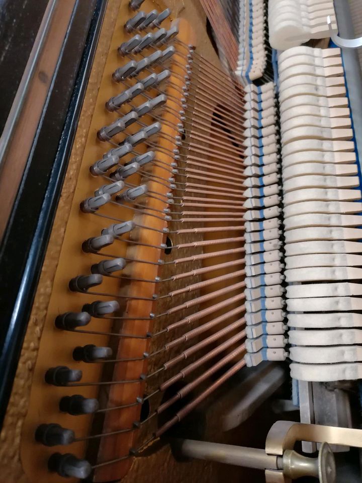 Klavier Steingraeber und Söhne. Bayreuth. Schellack schwarz in Frensdorf