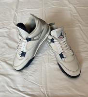 Air Jordan 4 Retro, White/ Midnight Navy Gr. 47,5 VB Baden-Württemberg - Böblingen Vorschau