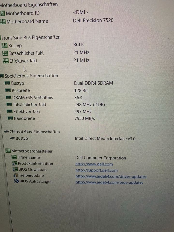 Dell Precision 7520 15.6" Xeon 1575M v5 in Hagen