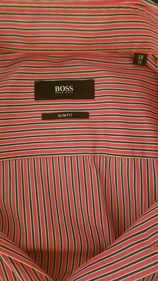 Hugo Boss Hemd 38 Slim in Hamburg