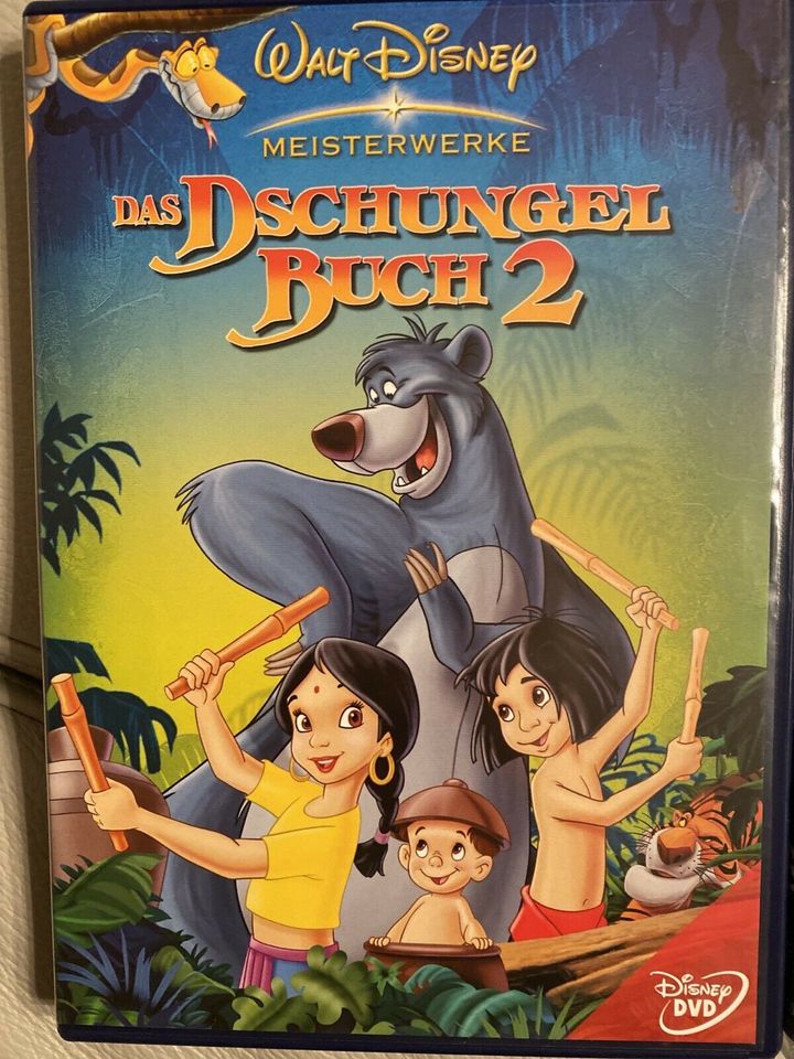 w Neu! Kinder DVDs Disney Dschungel Buch Bernard & Bianca Charlie in Brandis