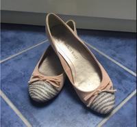 Marco Tozzi Ballerina Gr. 38 rosa Wildleder mit silber wie neu Hessen - Nidderau Vorschau