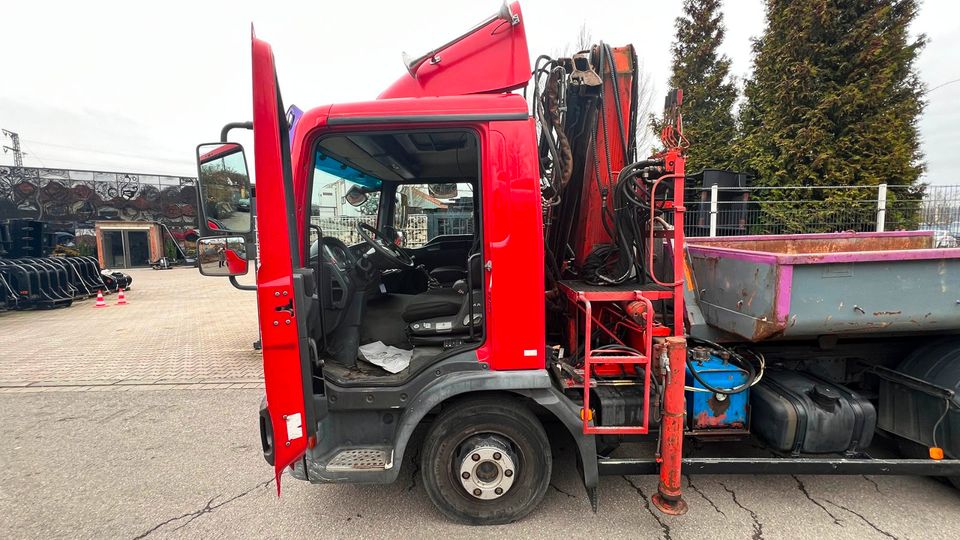 LKW MAN TGL 12.220 Kran Palfinger PK 7000, Abrollcontainer, AHK in Hagen