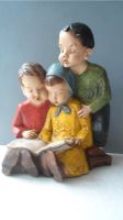 Figur 3 Kinder mit Buch Achatit Handarbeit Made in Germany Nordrhein-Westfalen - Holzwickede Vorschau